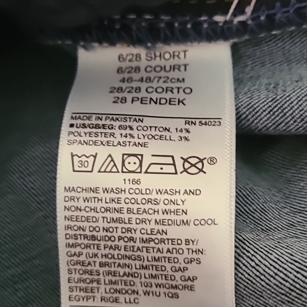 GAP Dark Blue Women’s True Skinny Jeans- Short - Picture 6 of 6